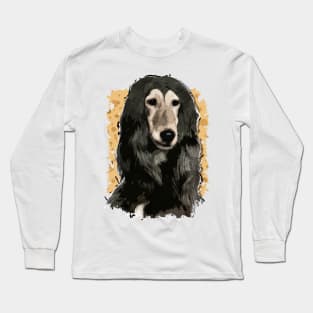 Afghan Hound Long Sleeve T-Shirt